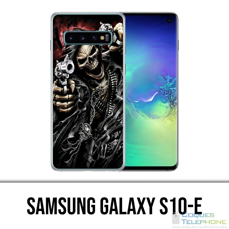 Coque Samsung Galaxy S10e - Tete Mort Pistolet