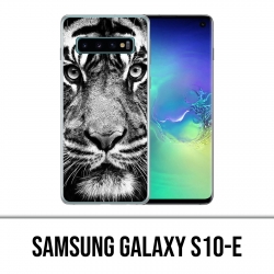 Coque Samsung Galaxy S10e - Tigre Noir Et Blanc