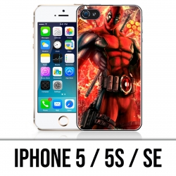 Coque iPhone 5 / 5S / SE - Deadpool Comic