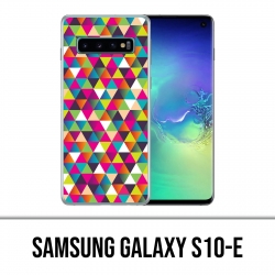 Coque Samsung Galaxy S10e - Triangle Multicolore