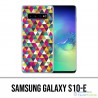Coque Samsung Galaxy S10e - Triangle Multicolore