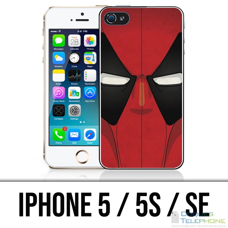Custodia per iPhone 5 / 5S / SE - Deadpool Mask