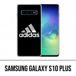 Custodia Samsung Galaxy S10 Plus - Logo Adidas nero