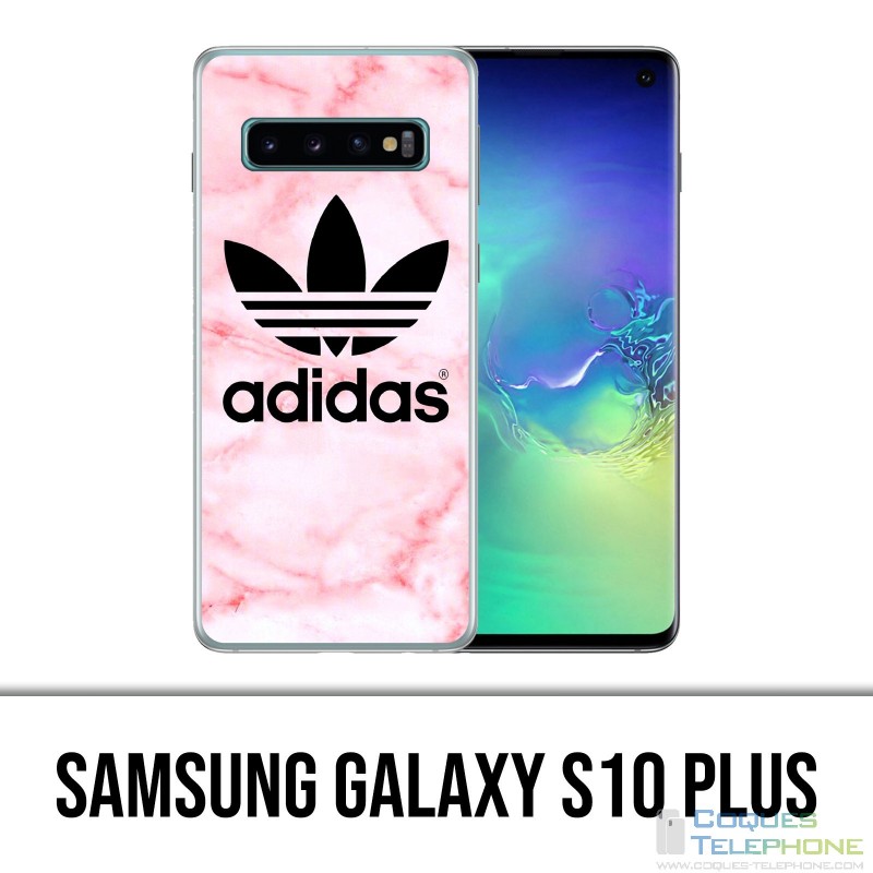 Samsung Galaxy S10 Plus Hülle - Adidas Marble Pink