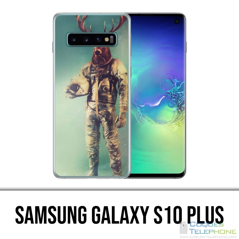 Carcasa Samsung Galaxy S10 Plus - Animal Astronaut Deer