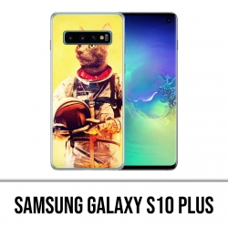 Samsung Galaxy S10 Plus Hülle - Tierastronauten Katze
