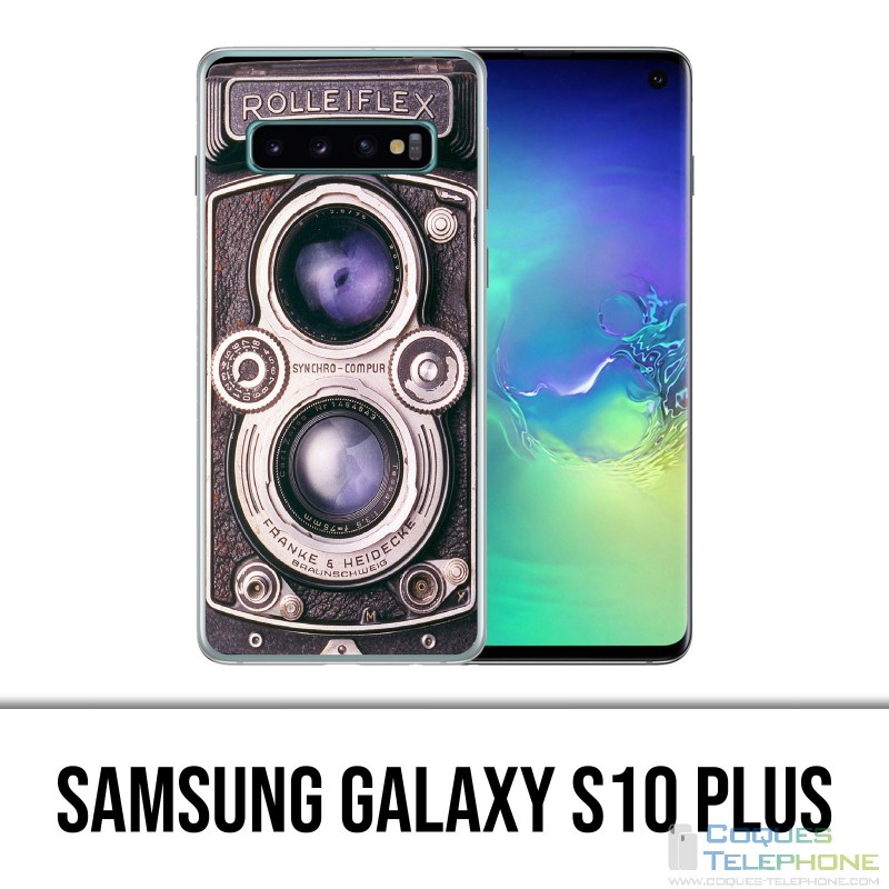 Samsung Galaxy S10 Plus Hülle - Vintage Black Camera