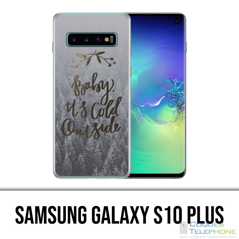 Samsung Galaxy S10 Plus Hülle - Baby kalt draußen