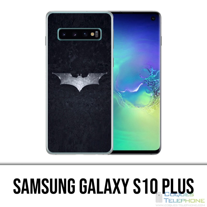 Coque Samsung Galaxy S10 PLUS - Batman Logo Dark Knight