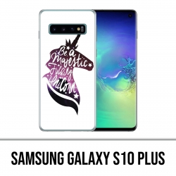 Samsung Galaxy S10 Plus Hülle - Sei ein majestätisches Einhorn