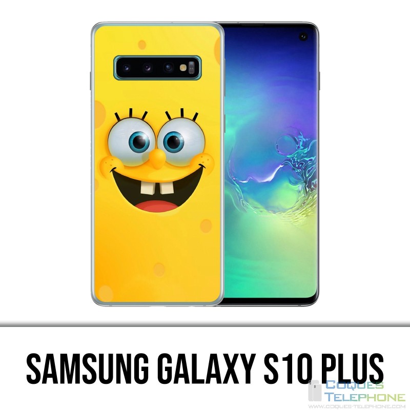 Samsung Galaxy S10 Plus Hülle - SpongeBob Spectacles