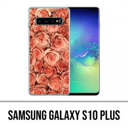 Carcasa Samsung Galaxy S10 Plus - Ramo de Rosas