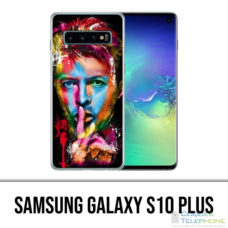Coque Samsung Galaxy S10 PLUS - Bowie Multicolore