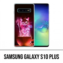 Samsung Galaxy S10 Plus Case - Cat Mug Alice In Wonderland