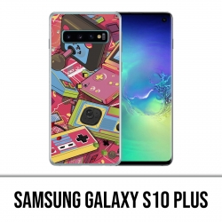 Samsung Galaxy S10 Plus Hülle - Vintage Retro Konsolen