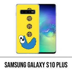 Samsung Galaxy S10 Plus Case - Cookie Monster Pacman