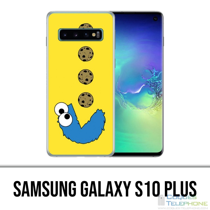 Samsung Galaxy S10 Plus Case - Cookie Monster Pacman