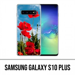 Samsung Galaxy S10 Plus Hülle - Mohn 1