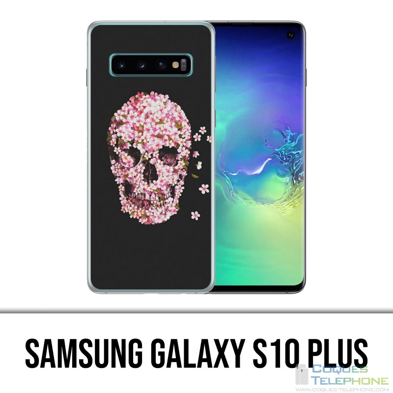 Carcasa Samsung Galaxy S10 Plus - Flores de grúa