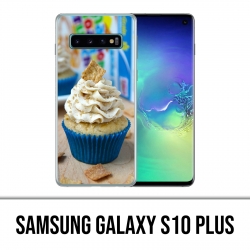 Samsung Galaxy S10 Plus Hülle - Blauer Cupcake