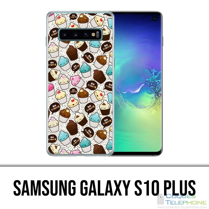 Carcasa Samsung Galaxy S10 Plus - Kawaii Cupcake