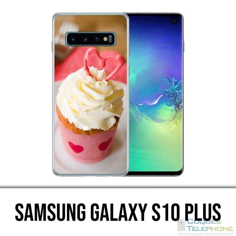 Custodia Samsung Galaxy S10 Plus - Cupcake rosa