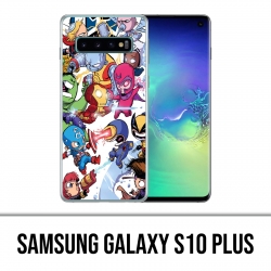 Carcasa Samsung Galaxy S10 Plus - Cute Marvel Heroes