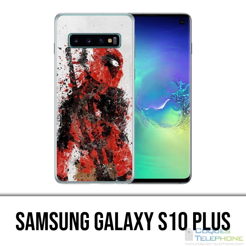 Coque Samsung Galaxy S10 PLUS - Deadpool Paintart