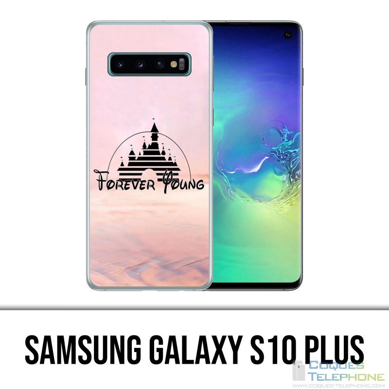 Custodia Samsung Galaxy S10 Plus - Disney Forver Young Illustrazione