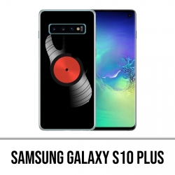 Samsung Galaxy S10 Plus Hülle - Schallplatte