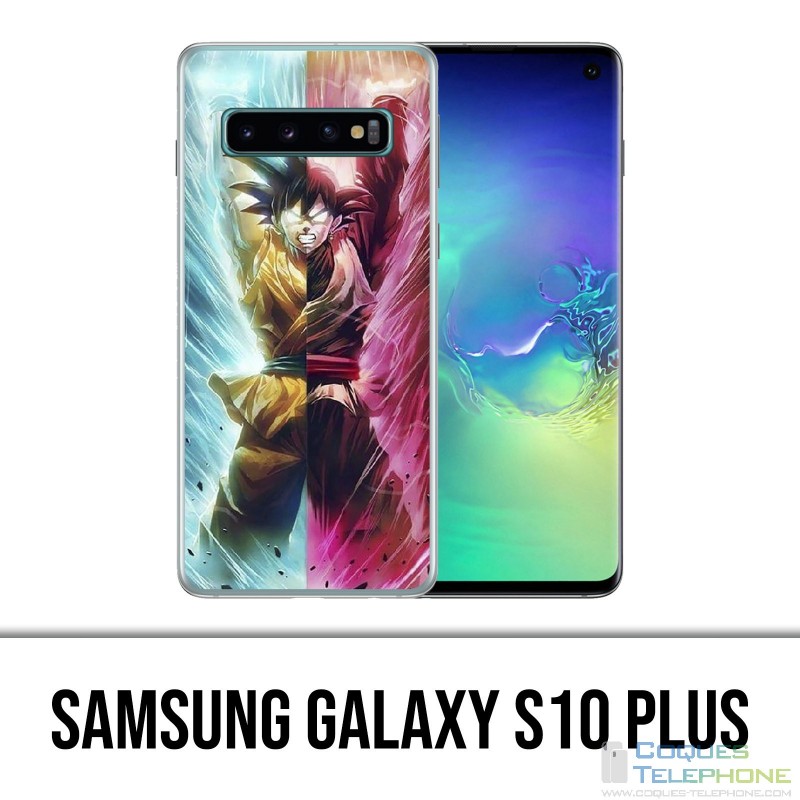 Samsung Galaxy S10 Plus Case - Dragon Ball Black Cartoon Goku