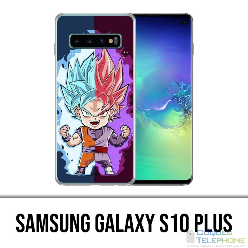 Custodia Samsung Galaxy S10 Plus - Dragon Ball Black Goku