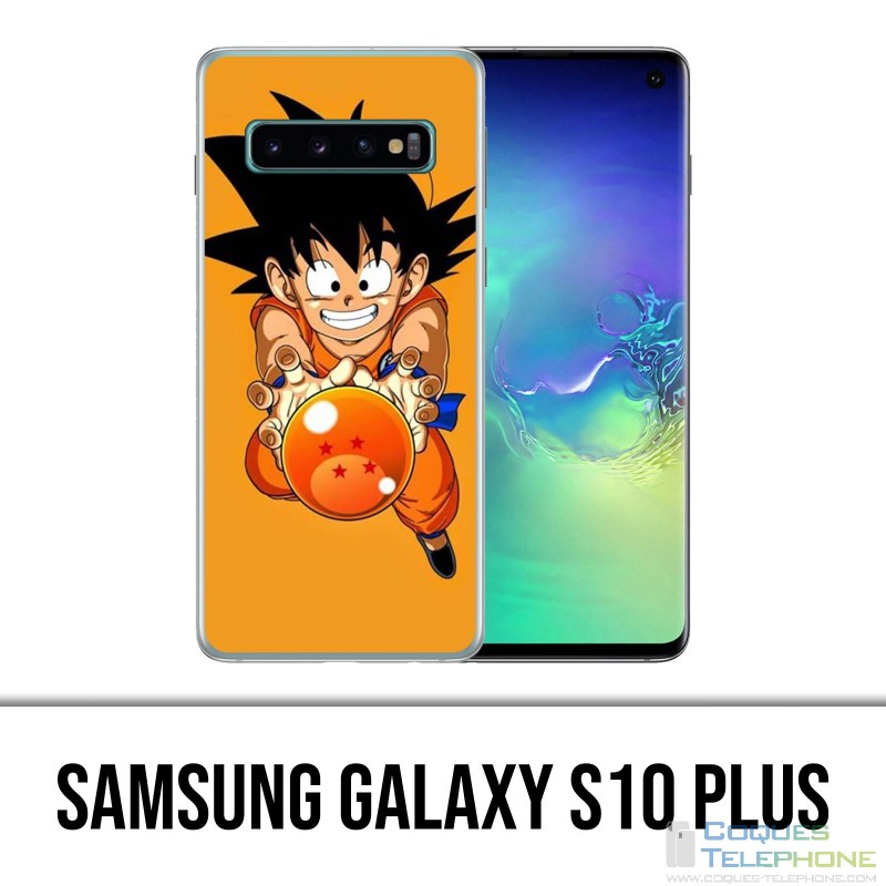 Coque Samsung Galaxy S10 PLUS - Dragon Ball Goku Boule De Crystal