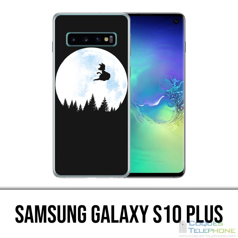 Samsung Galaxy S10 Plus Hülle - Dragon Ball Goku Clouds