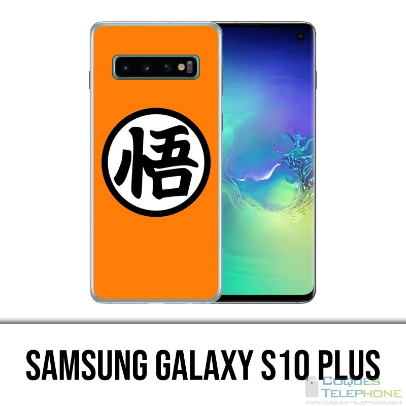 Custodia Samsung Galaxy S10 Plus - Logo Dragon Ball Goku