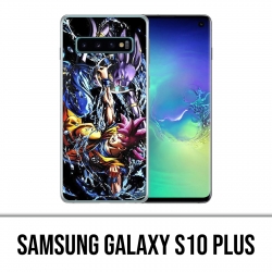 Carcasa Samsung Galaxy S10 Plus - Dragon Ball Goku Vs Beerus