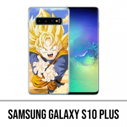 Coque Samsung Galaxy S10 PLUS - Dragon Ball Son Goten Fury