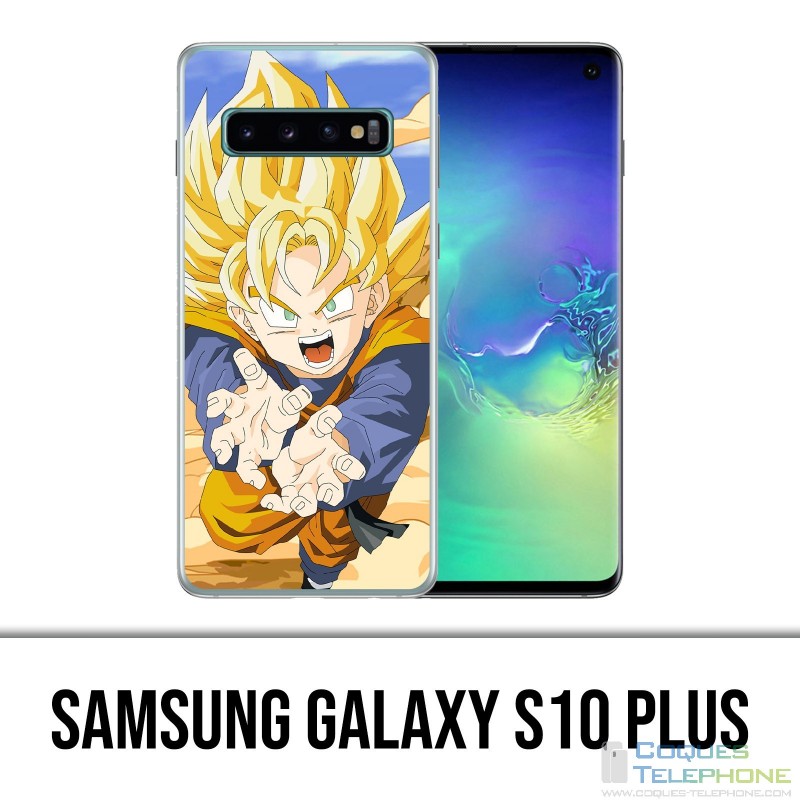 Coque Samsung Galaxy S10 PLUS - Dragon Ball Son Goten Fury