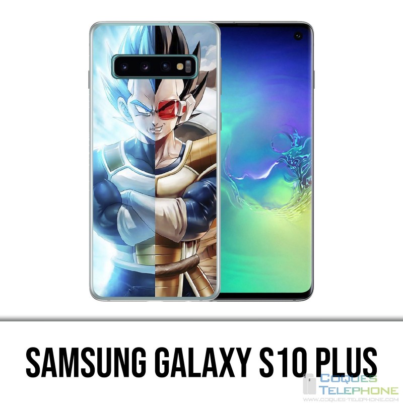 Coque Samsung Galaxy S10 PLUS - Dragon Ball Vegeta Super Saiyan