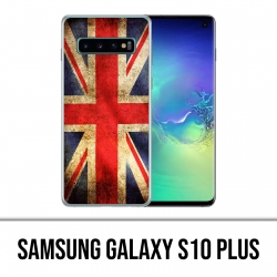 Custodia Samsung Galaxy S10 Plus - Bandiera britannica vintage