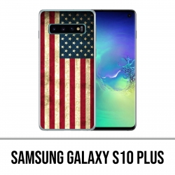 Carcasa Samsung Galaxy S10 Plus - Bandera USA
