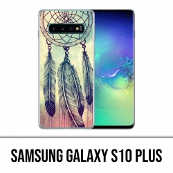 Samsung Galaxy S10 Plus Hülle - Dreamcatcher Federn