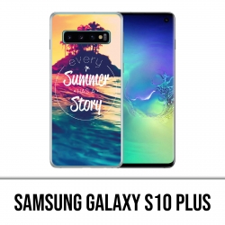 Samsung Galaxy S10 Plus Hülle - Jeder Sommer hat Geschichte