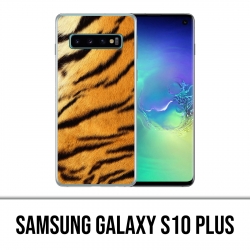 Samsung Galaxy S10 Plus Hülle - Tiger Fur