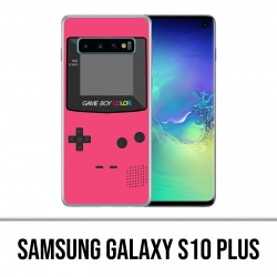 Coque Samsung Galaxy S10 PLUS - Game Boy Color Rose