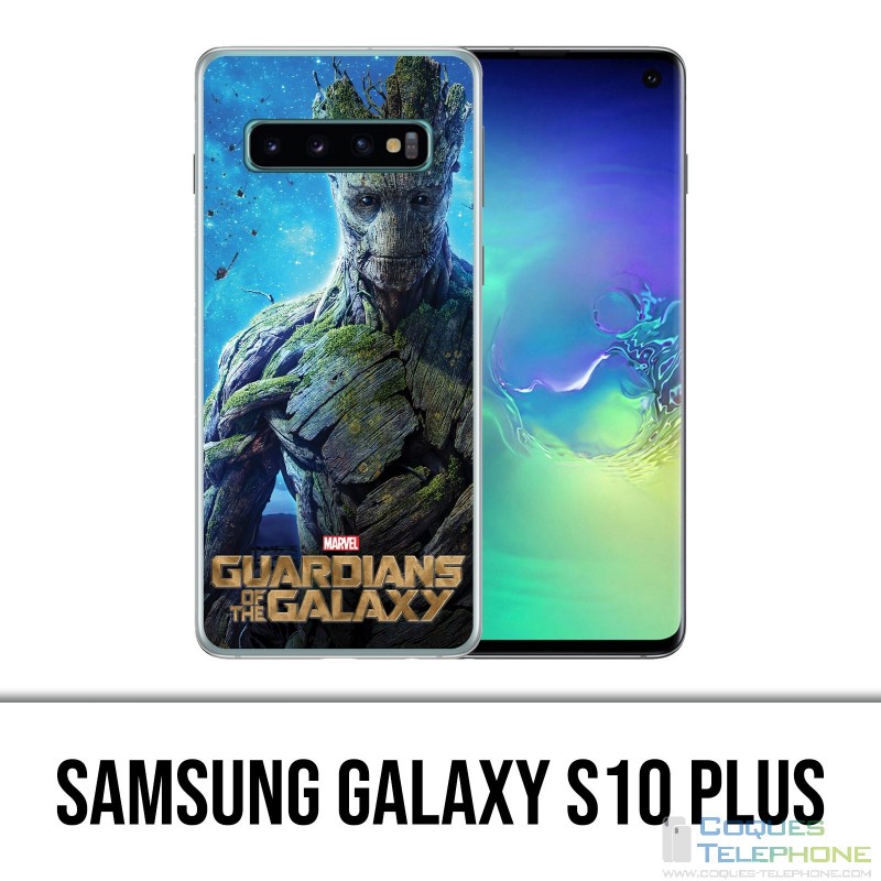 Carcasa Samsung Galaxy S10 Plus - Guardianes de la galaxia cohete