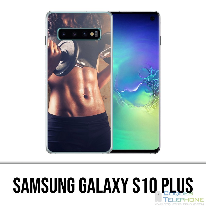 Samsung Galaxy S10 Plus Case - Bodybuilding Girl