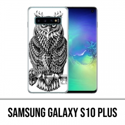Carcasa Samsung Galaxy S10 Plus - Búho Azteque