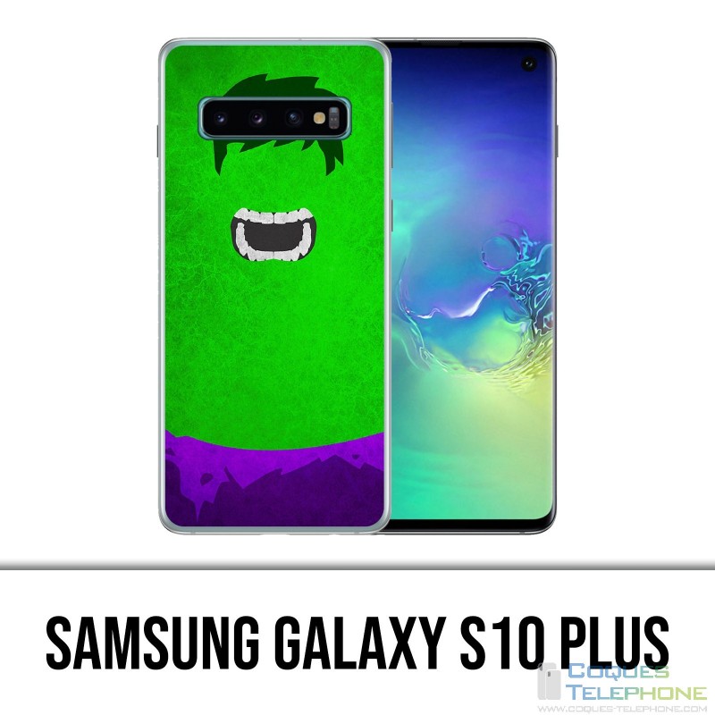 Samsung Galaxy S10 Plus Hülle - Hulk Art Design