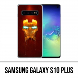 Carcasa Samsung Galaxy S10 Plus - Iron Man Gold
